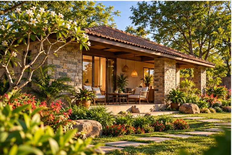Nature integrated home concept