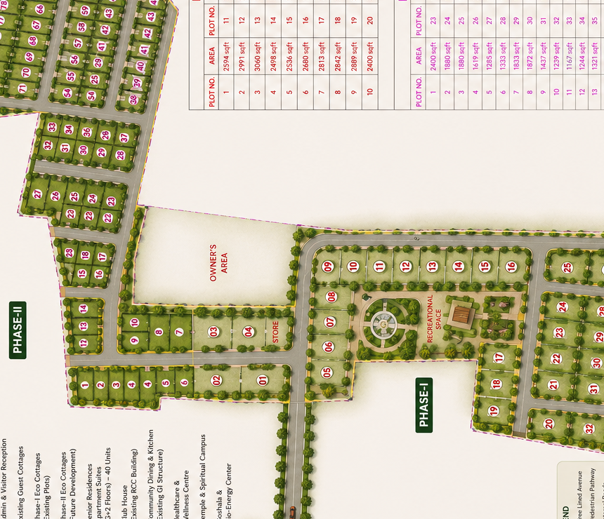Kanchi Eco Village master plan
