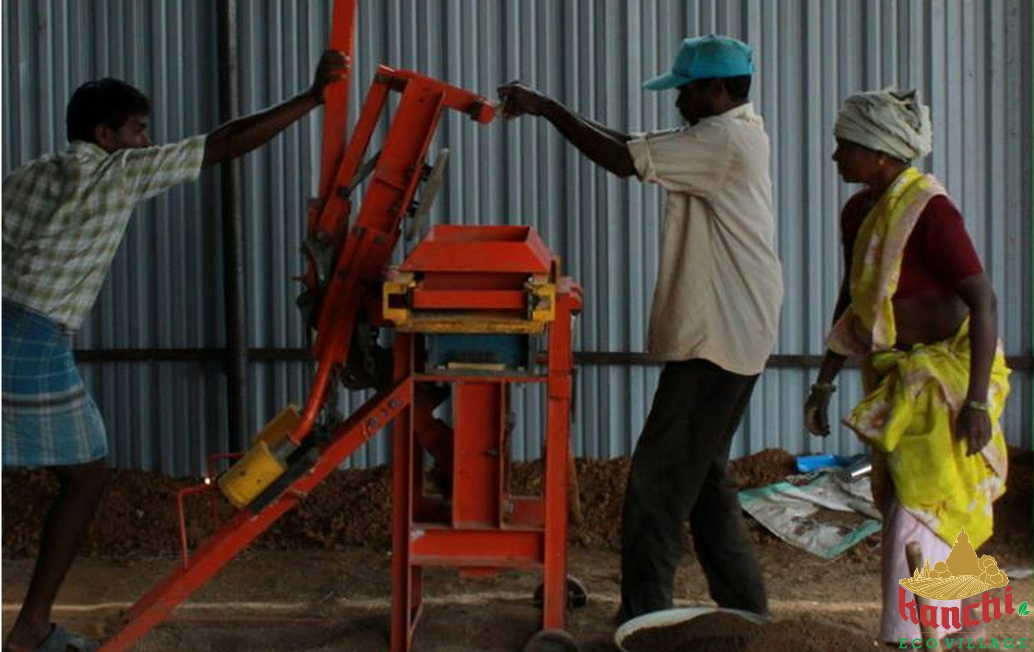 Mud block making