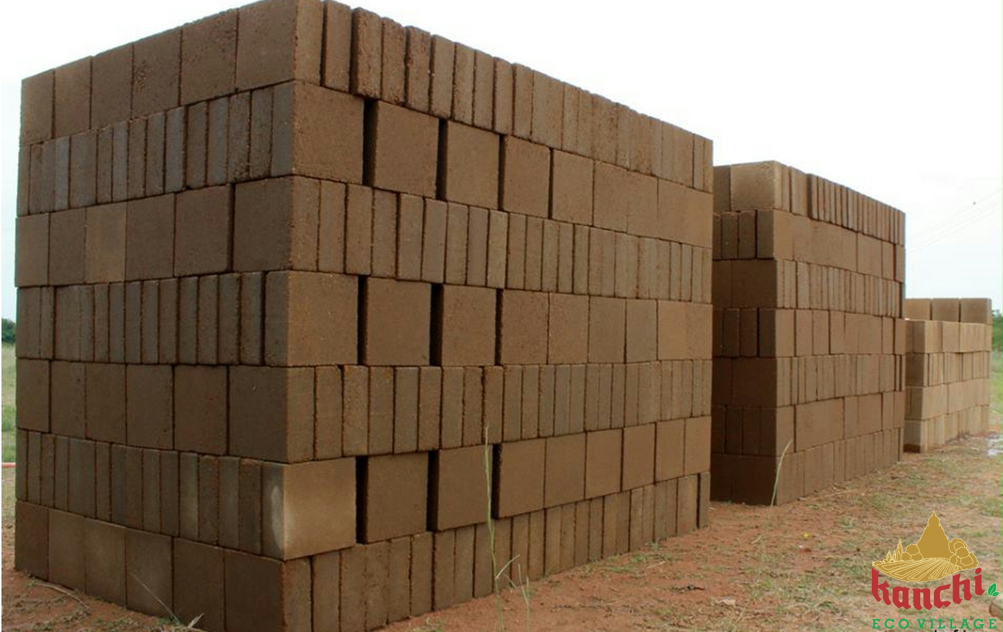 Mud block stacks